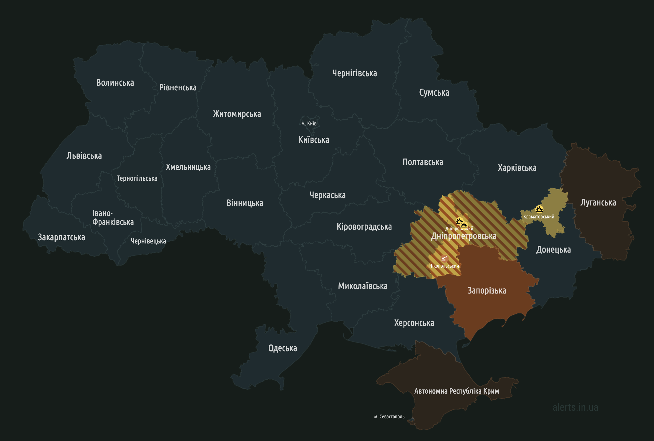 У Дніпрі пролунали вибухи